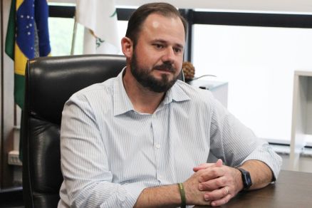 O presidente da Aprosoja-MT, Lucas Costa Beber