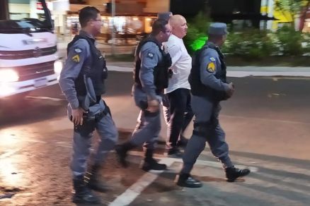 O empres�rio Fernando Quaresma, que foi preso � �poca dos fatos