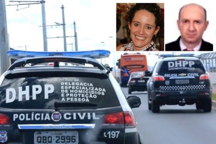 Maria Anglica Caixeta Gontijo e o advogado Roberto Zampieri (detalhe)