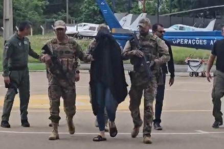A empresria Maria Anglica Caixeta Gontijo, acusada de ser a mandante do assassinato do advogado Roberto Zampieri