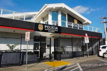 Fachada da delegacia de Atibaia, onde aconteceu o crime