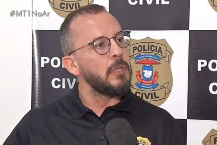 O delegado Thiago Garcia Damasceno falou sobre o caso 