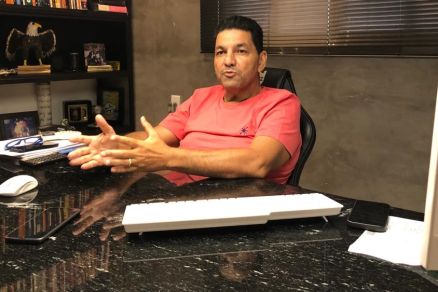 O pastor Daniel Alves, presidente do Comec-MT
