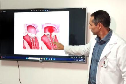 O mdico cardiologista Jandir Gomes, que falou sobre a morte do cantor