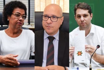 Ozenira Felix Soares de Souza, Marcus Brito e Monreal Neto: acusados de organiza��o criminosa