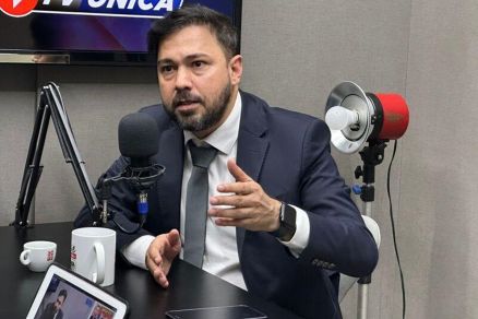 O vereador Bruno Rios, que assume como vice-lder da Cmara