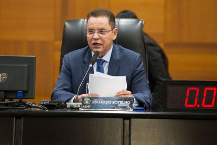O presidente da Assembleia Legislativa, deputado Eduardo Botelho