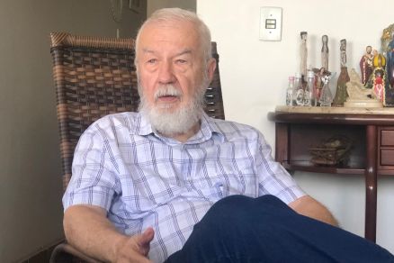 O arquiteto e urbanista Jos Antnio Lemos dos Santos, que falou sobre obras em Cuiab