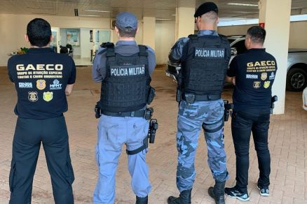 Integrantes do Gaeco, que  formado por membros do MPE e das polcias