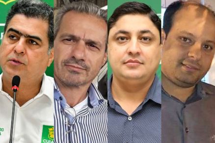 Emanuel Pinheiro, Gilmar Cardoso, Clio Rodrigues e Milton Corra da Costa
