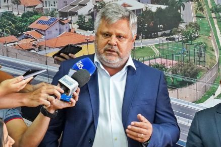O vice-prefeito de Cuiab Jos Roberto Stopa, que foi preso nesta manh