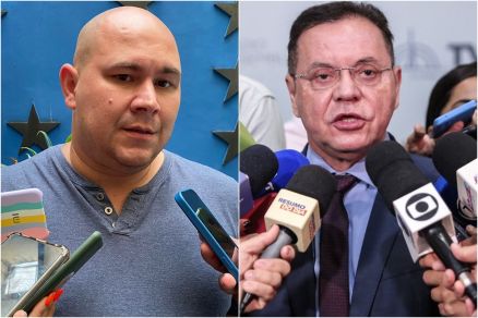 O deputado federal Ablio Junior e o deputado estadual Eduardo Botelho, que devem disputar a Prefeitura de Cuiab