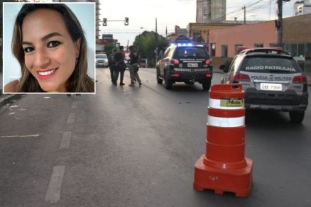 Rafaela Screnci (detalhe) dirigia o veculo que atropelou os jovens