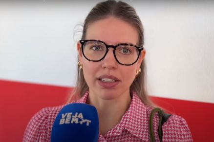 A jornalista Rafaela F�varo, que � cotada para assumir a fun��o de vice na chapa de L�dio Cabral para Prefeitura de Cuiab�