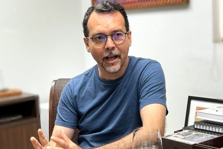 O pr�-candidato L�dio Cabral, que representa as for�as de esquerda na disputa