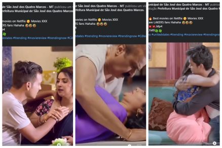 Perfil compartilha vdeos sensuais com atores indianos