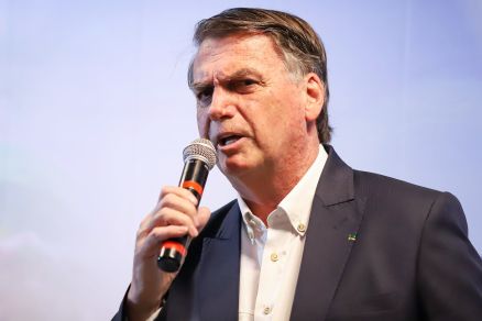 O ex-presidente Jair Bolsonaro