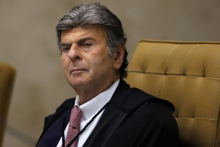 O ministro Luiz Fux, do STF (Supremo Tribunal Federal)