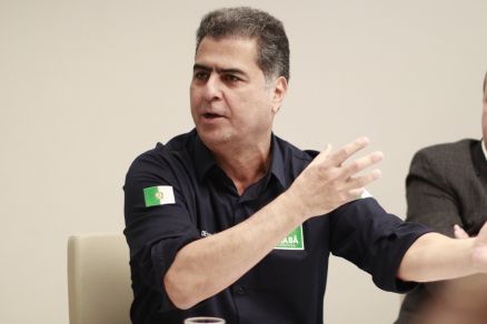 O prefeito Emanuel Pinheiro, que sofreu nova derrota no Judicirio contra as obras do BRT