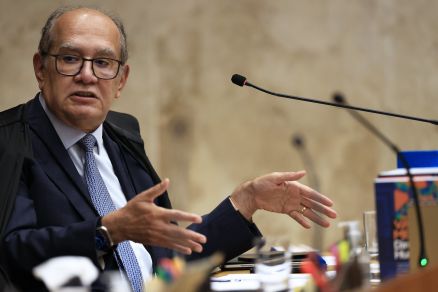 O ministro Gilmar Mendes, que assina a deciso 