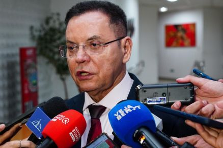 O presidente da Assembleia Legislativa, deputado Eduardo Botelho, que rebateu cr�ticas do prefeito Emanuel Pinheiro