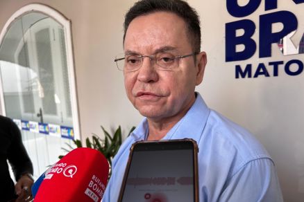 O deputado Eduardo Botelho, que � pr�-candidato a prefeito de Cuiab�