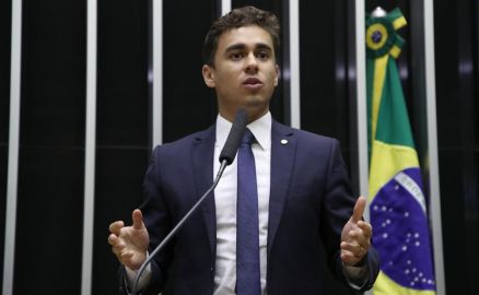 O deputado federal Nikolas Ferreira na C�mara Federal