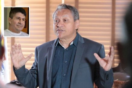 O desembargador Mario Kono, que negou pedido de Marcos Siqueira (detalhe)