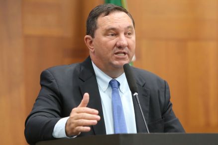 O deputado estadual Valdir Barranco, que falou sobre o PL n 2274/2023