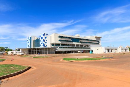 Hospital Central foi reprojetado pelo Governo de Mato Grosso e  construdo pela Secretaria de Estado de Sade (SES-MT)