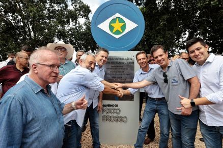 Inaugurao da Rodovia do Ja em Juara