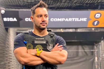 O delegado de Pol�cia Civil, Geordan Antunes Fontenelle Rodrigues, que foi alvo de opera��o por suposta cobran�a de propina