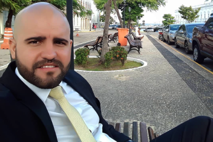 O advogado Gefferson Paix�o, investigado na Opera��o Diaphthora