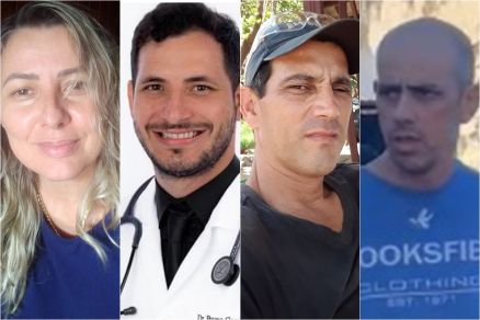 Ins, Bruno, Mrcio e Eder esto presos acusados de matar duas pessoas 