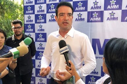 O presidente da AMM, Leonardo Bortolin: 