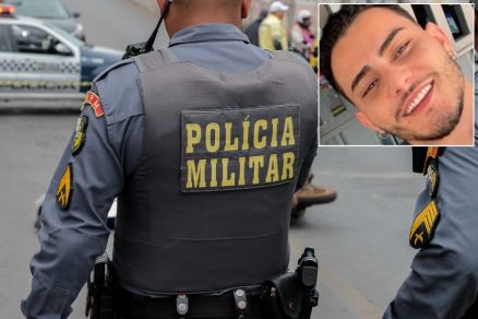 Gabriel Arena (detalhe) teria atirado contra o PM aps desentendimento
