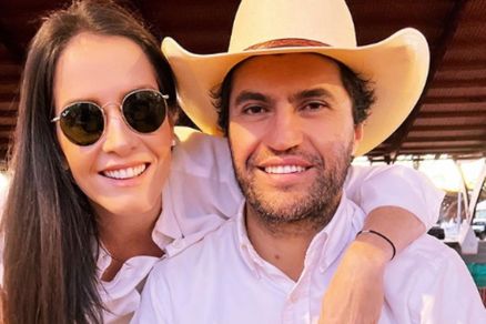 A deputada federal Amlia Barros e seu marido, Thiago Boava