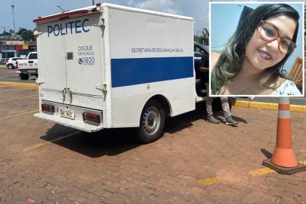 A Politec foi acionada no local do acidente, mulher morreu e motorista foi socorrido 