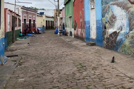 A Rua 27 de Dezembro, conhecida como Beco do Candeeiro