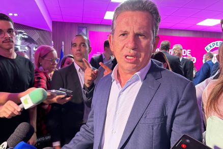 O governador Mauro Mendes