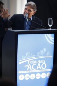Coordenador do Programa Tribunais em A��o, conselheiro-ouvidor Antonio Joaquim
