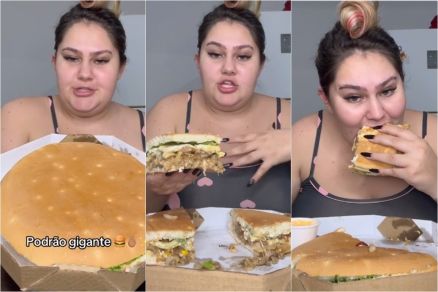 A sinopense Rafaella Martins Zaura, que viralizou no TikTok 