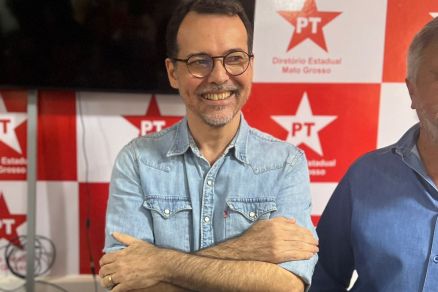 O deputado estadual Ldio Cabral, que  pr-candidato a prefeito de Cuiab 