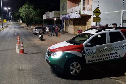 Guarda Municipal esteve no local do acidente 