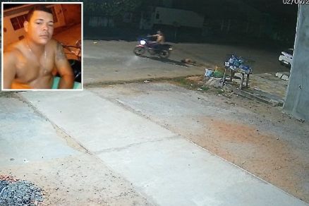 Wellington (detalhe) est� foragido pelo crime