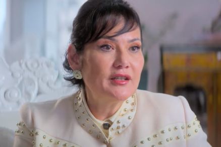 Nelma Kodama durante entrevista para o documentrio da Netflix