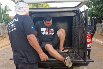 Homem foi preso pela Pol�cia Civil 
