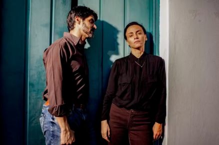 Sandro Lucose e Suzana Pires em 'O anel de Eva'