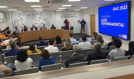 A apresentao do RAG 2023 aconteceu na quinta-feira (13.06) na ALMT na presena da Comisso de Fiscalizao e Acompanhamento da Aquisio Oramentria.