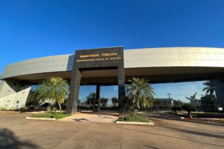 O prdio da Procuradoria Geral de Justia, sede do Ministrio Pblico Estadual